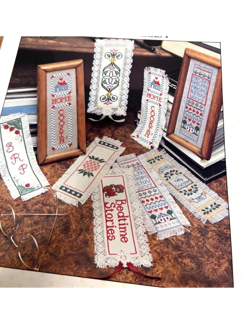 Sam Hawkins Cross Stitch Designs For Towels & Bookmarks Patterns